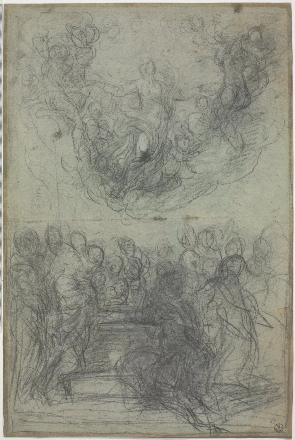 362-Guido Reni-Assunzione della Vergine - Gallerie degli Uffizi , Firenze 